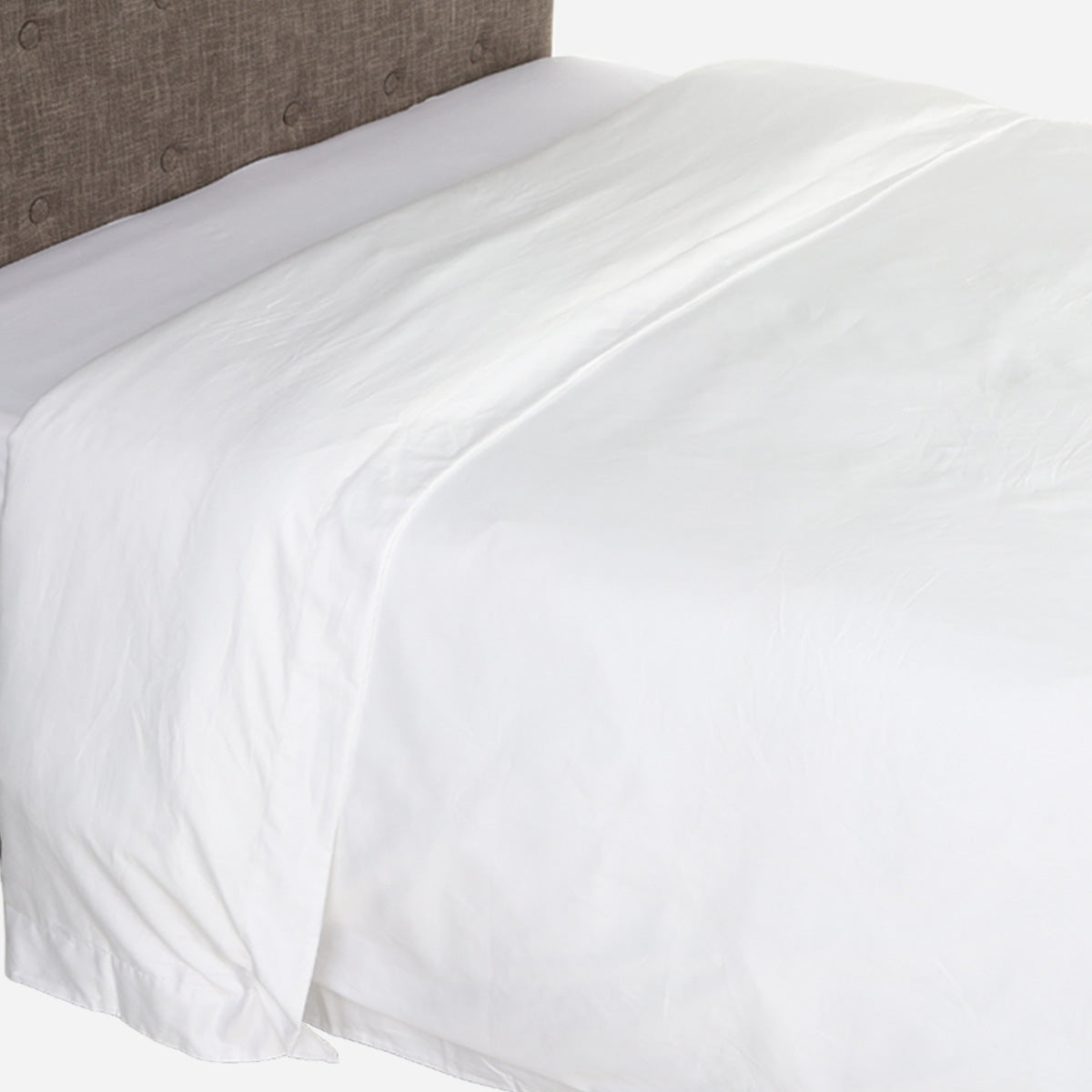 Royal Linens Tencel Duvet Cover (White) - Full