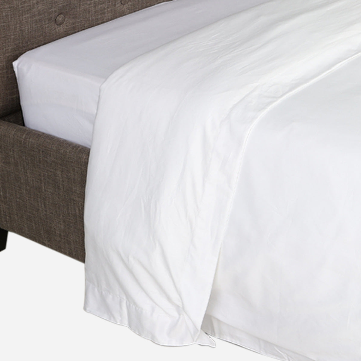 Royal Linens Tencel Duvet Cover (White) - Full