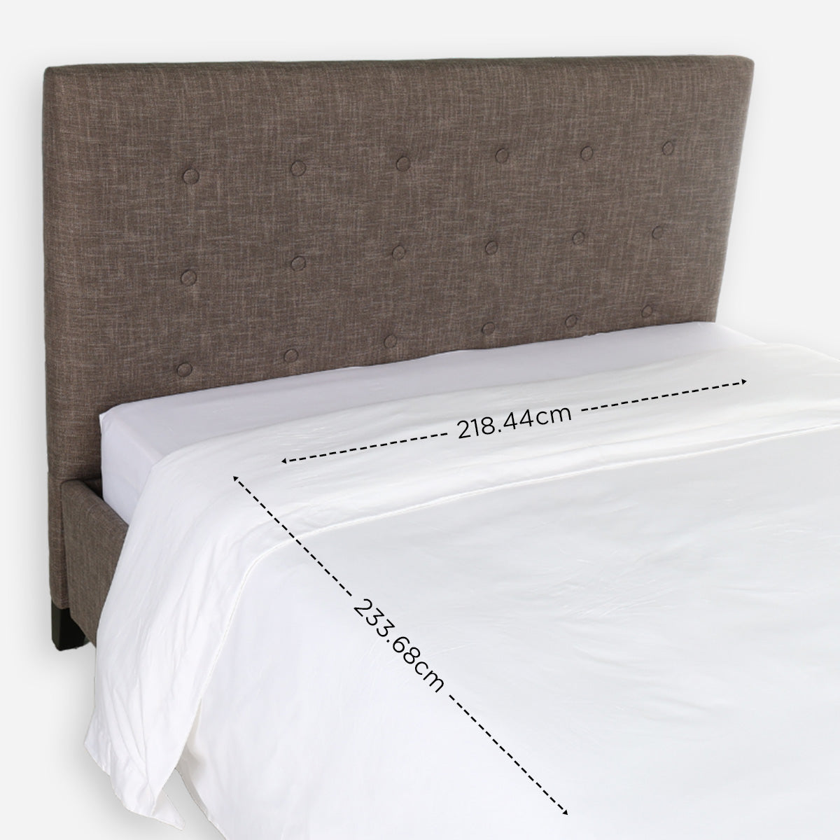 Royal Linens Platinum Collection Duvet Cover (White) - Queen