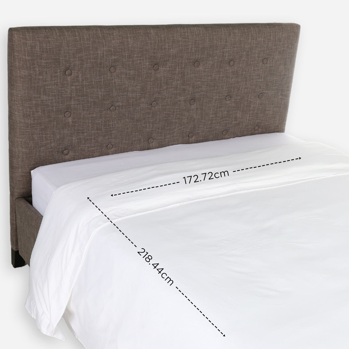 Royal Linens Platinum Collection Duvet Cover (White) - Twin