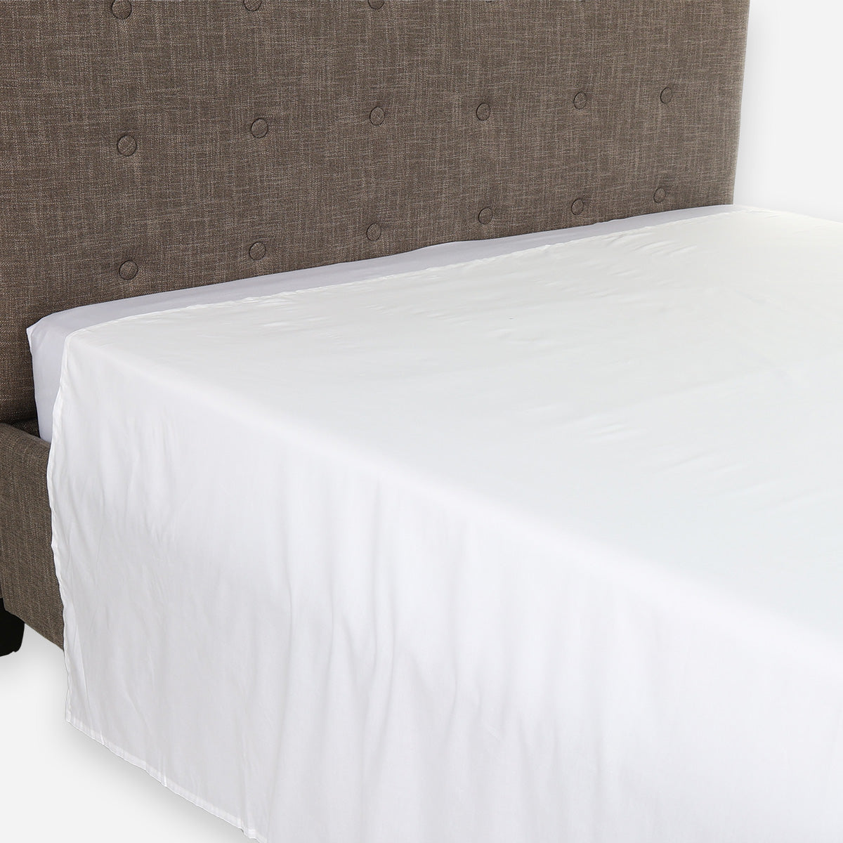 Royal Linens Platinum Collection Flat Sheet (White) - King