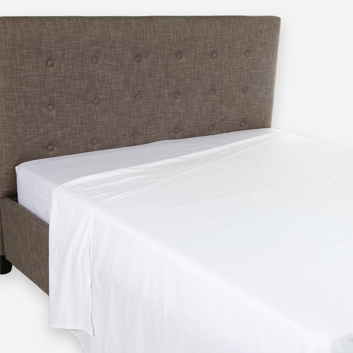 Royal Linens Platinum Collection Flat Sheet (White) - King