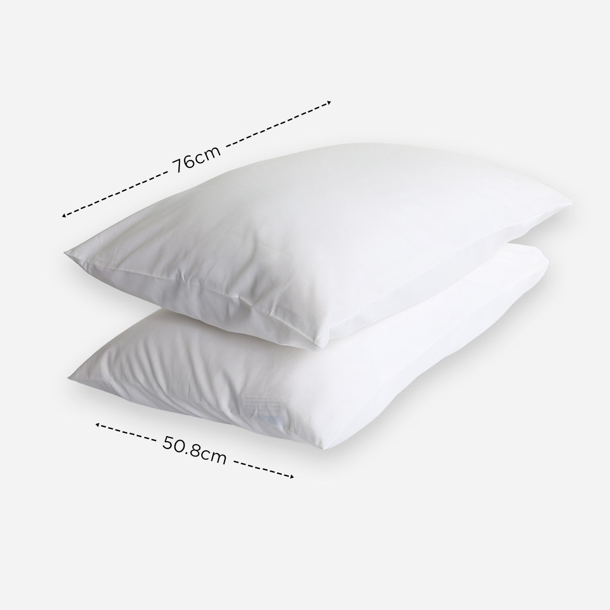 Royal Linens Platinum Collection Pillowcase (White) - Queen