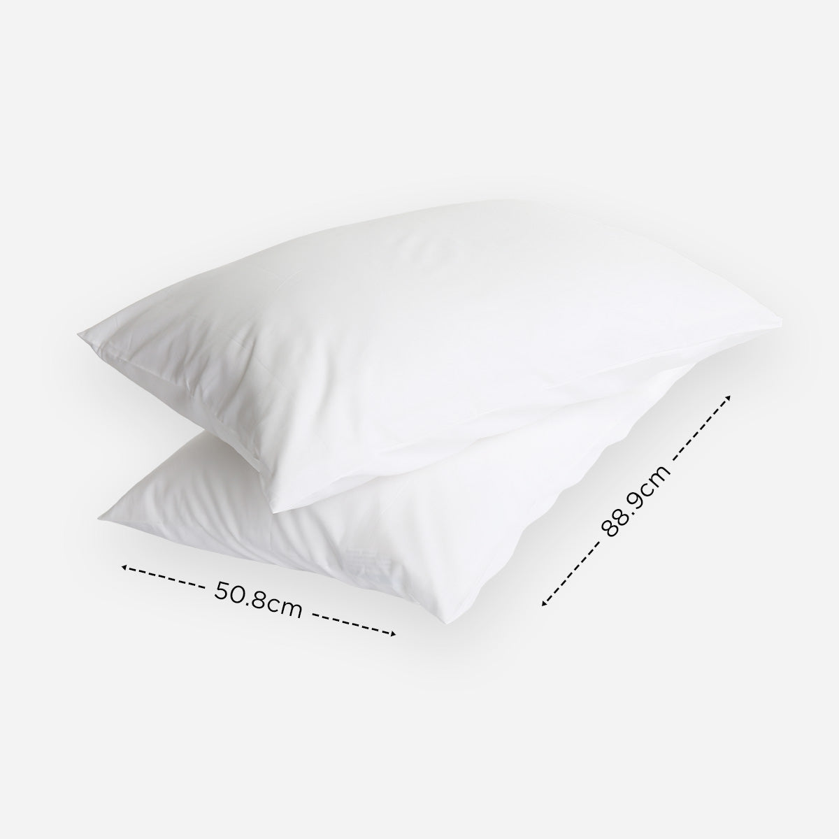 Royal Linens Gold Collection Pillowcase (White) - 20x35in.