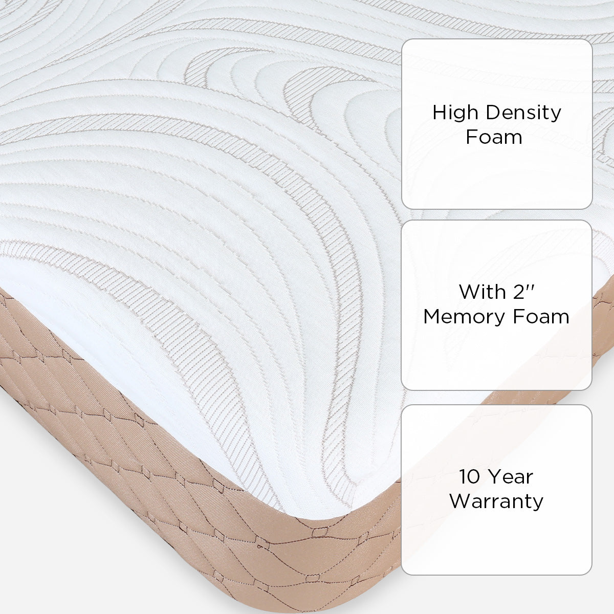 Salem Ellesmere Mattress - 10x48x75in.