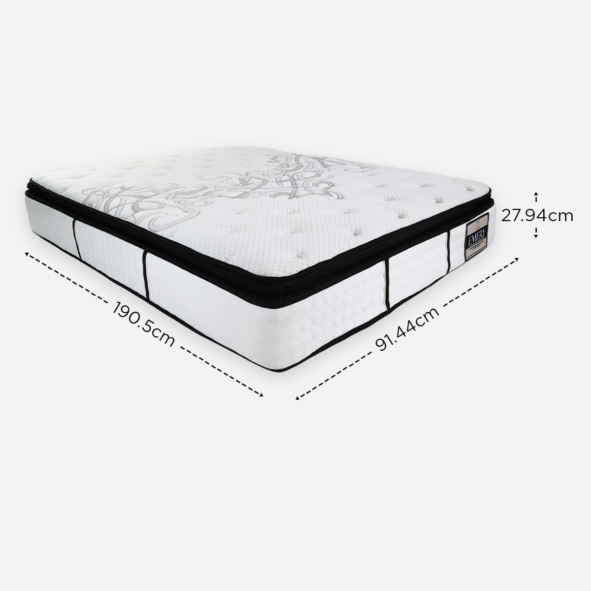 Salem New Emery Mattress  - 36x75in.