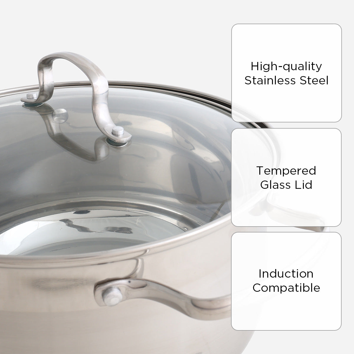 Metro Stainless Steel Sauce Pot - 26cm