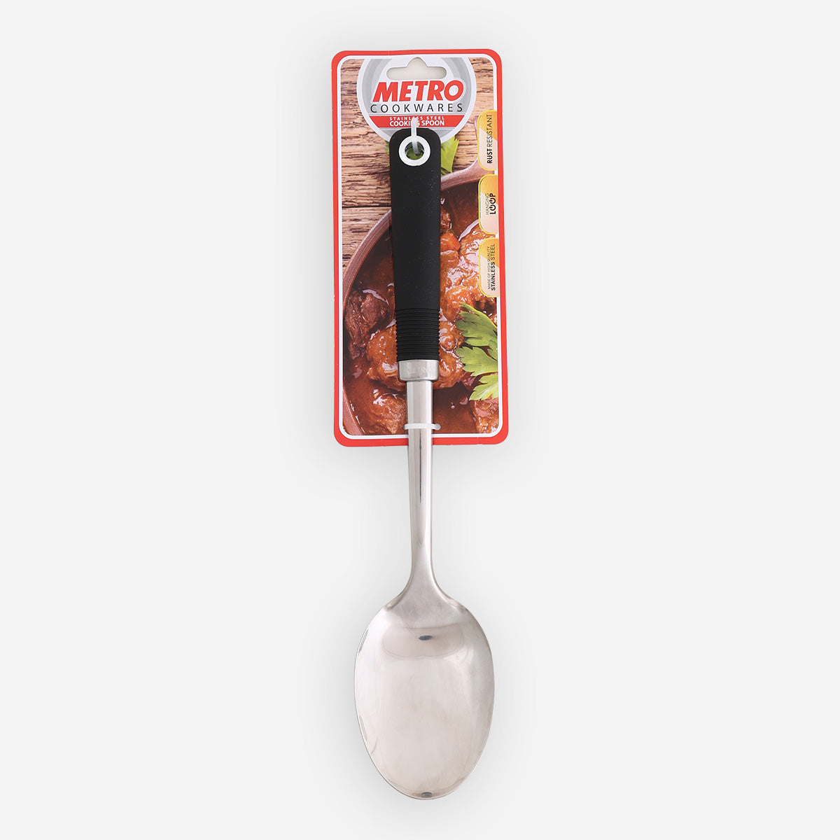 Metro Stainless Steel Solid Spoon