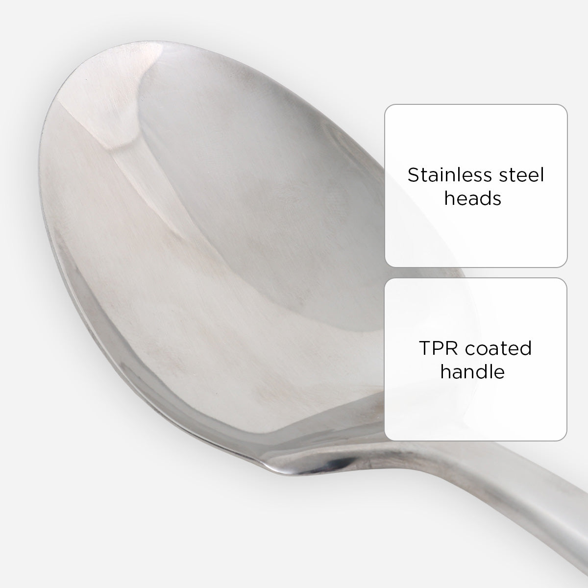 Metro Stainless Steel Solid Spoon