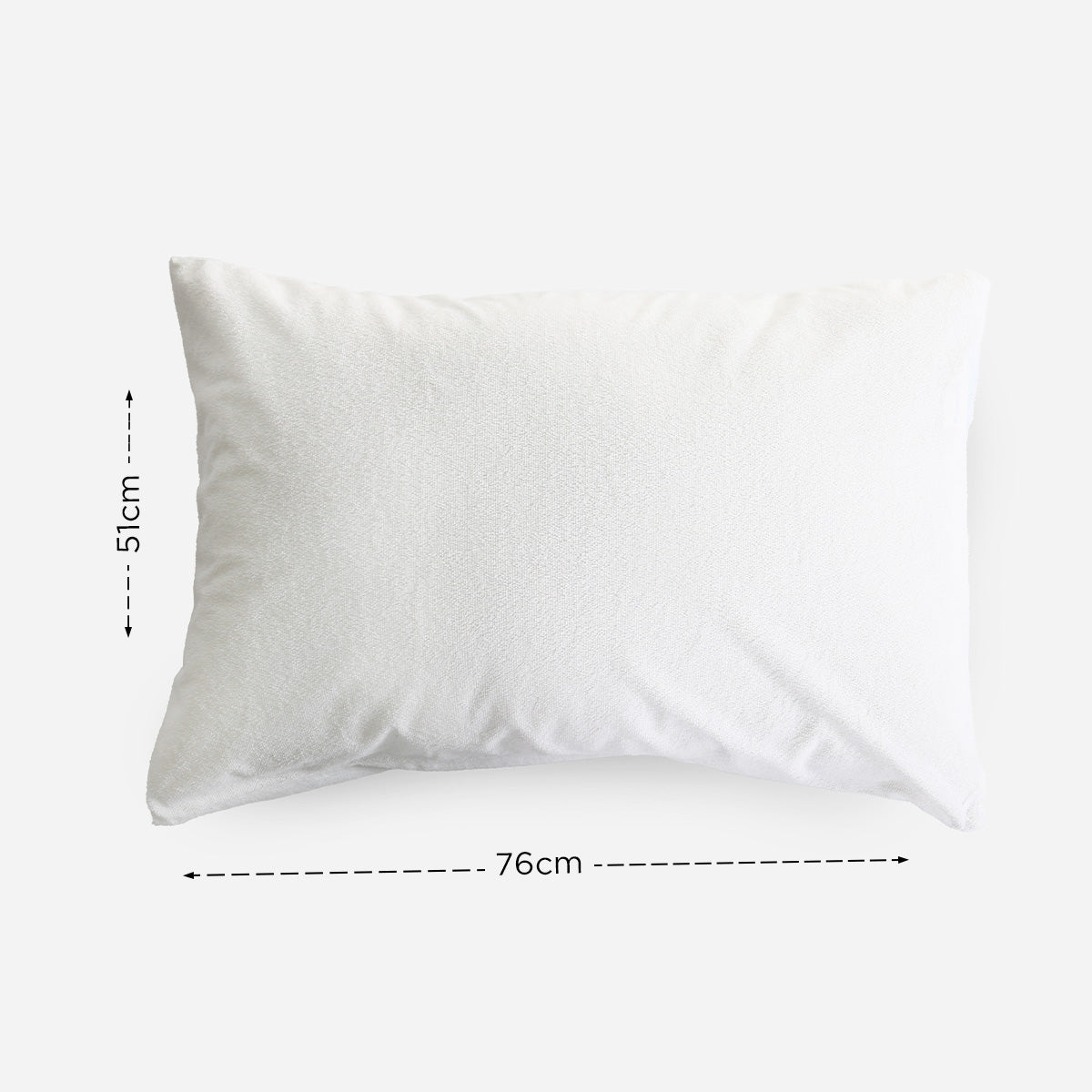Ultima Linen The Sleep Expert Pillow Protector (White) - 20x30in