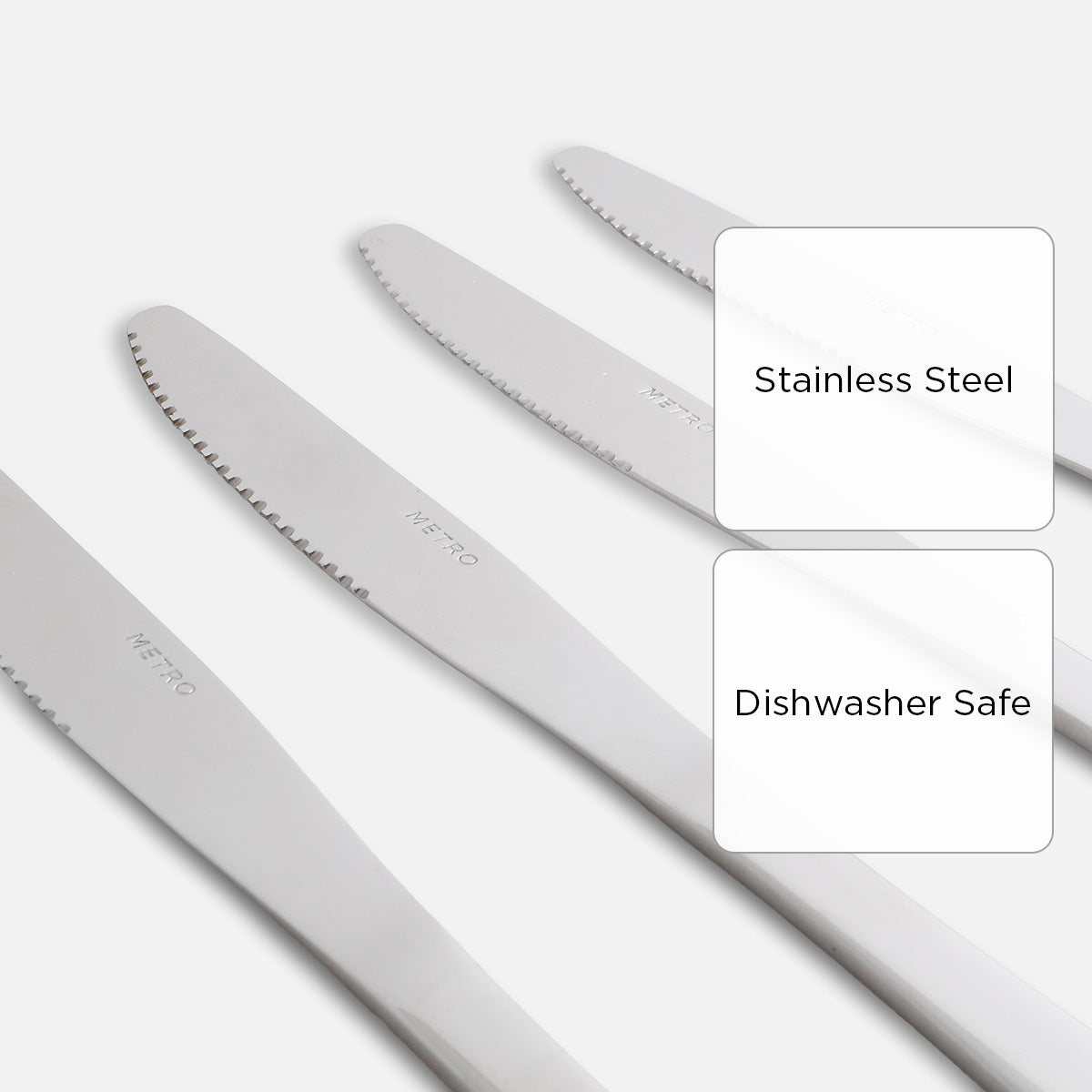 Metro Set of 4 Table Knife