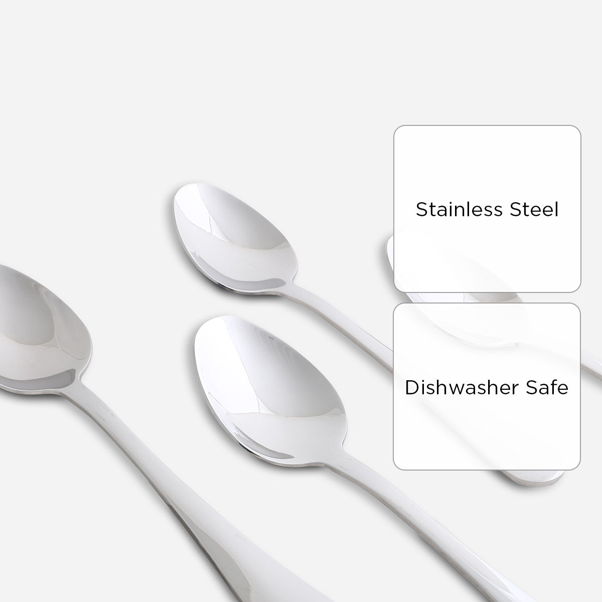 Metro Set of 4 Spoon Set