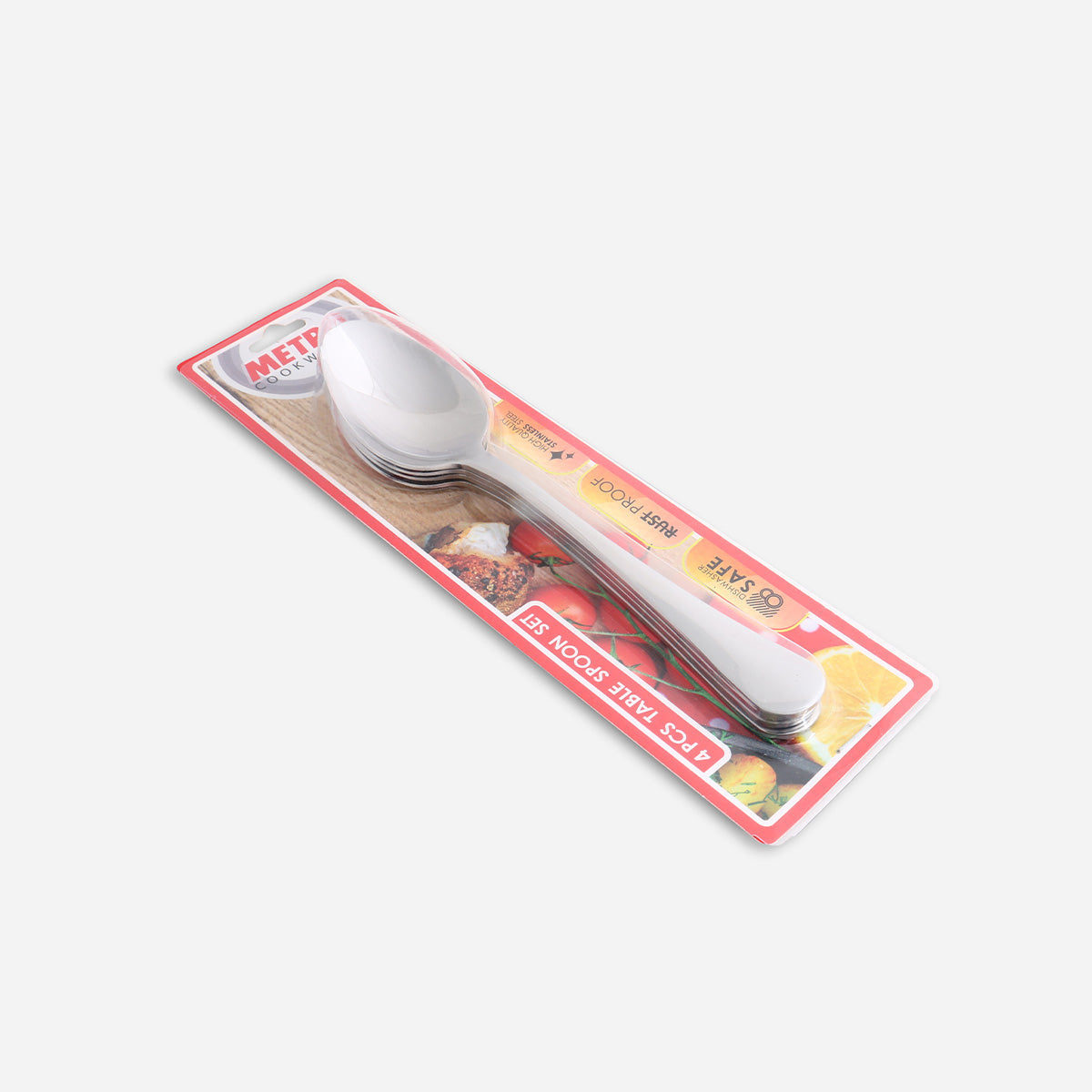 Metro Set of 4 Spoon Set