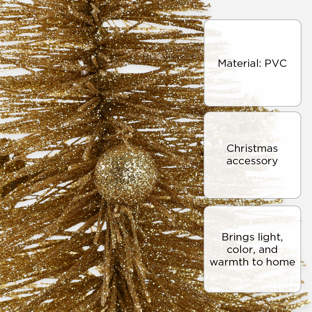 SM Home Table Top Deco Tree (Gold) - 41cm