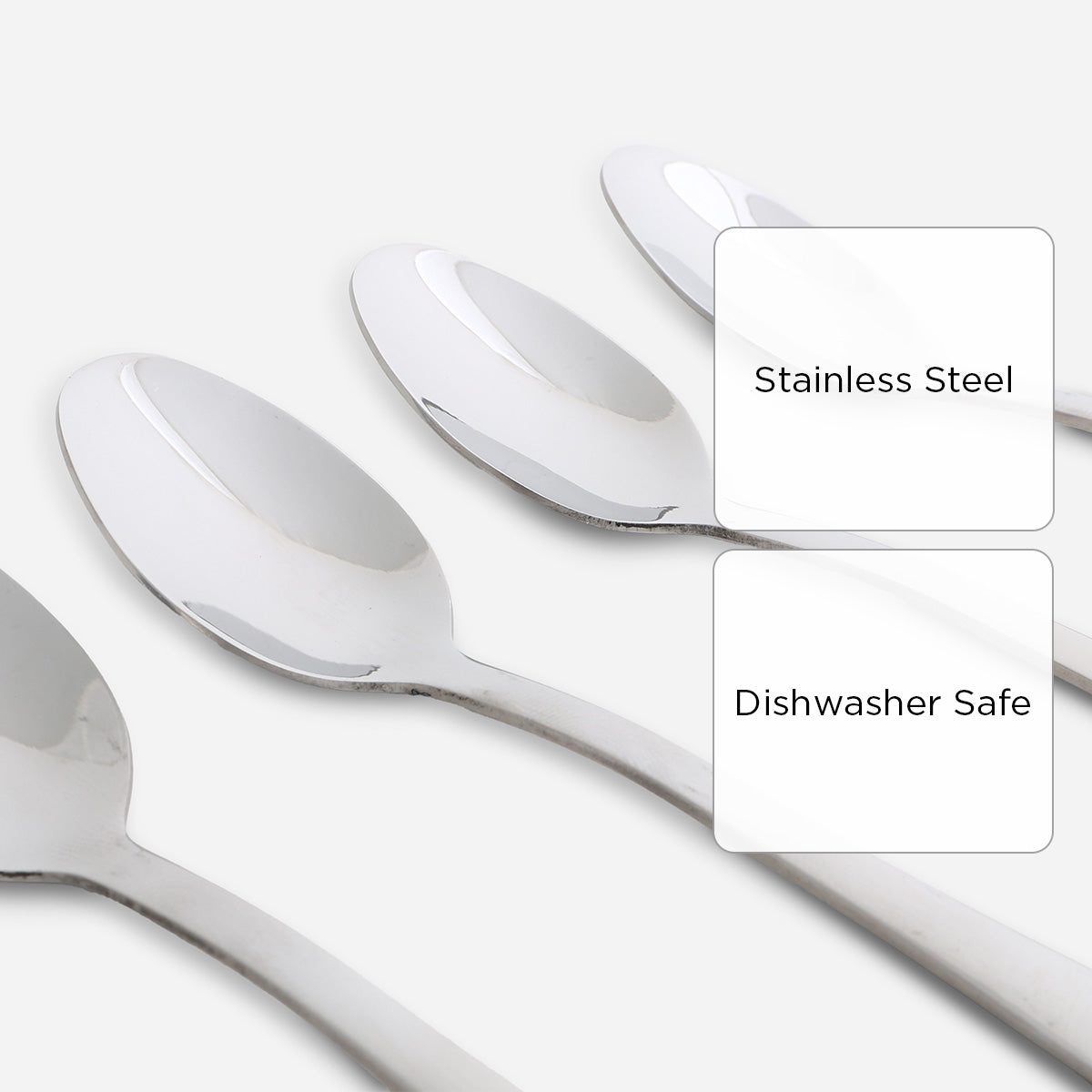 Metro Set of 4 Teaspoon
