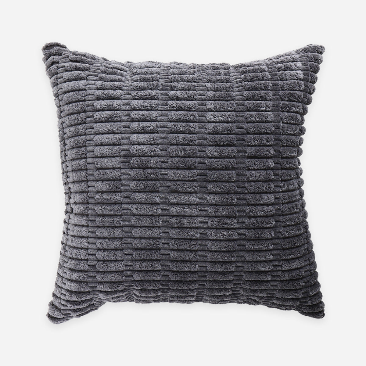 SM Home Textured Throw Pillow - Grey
