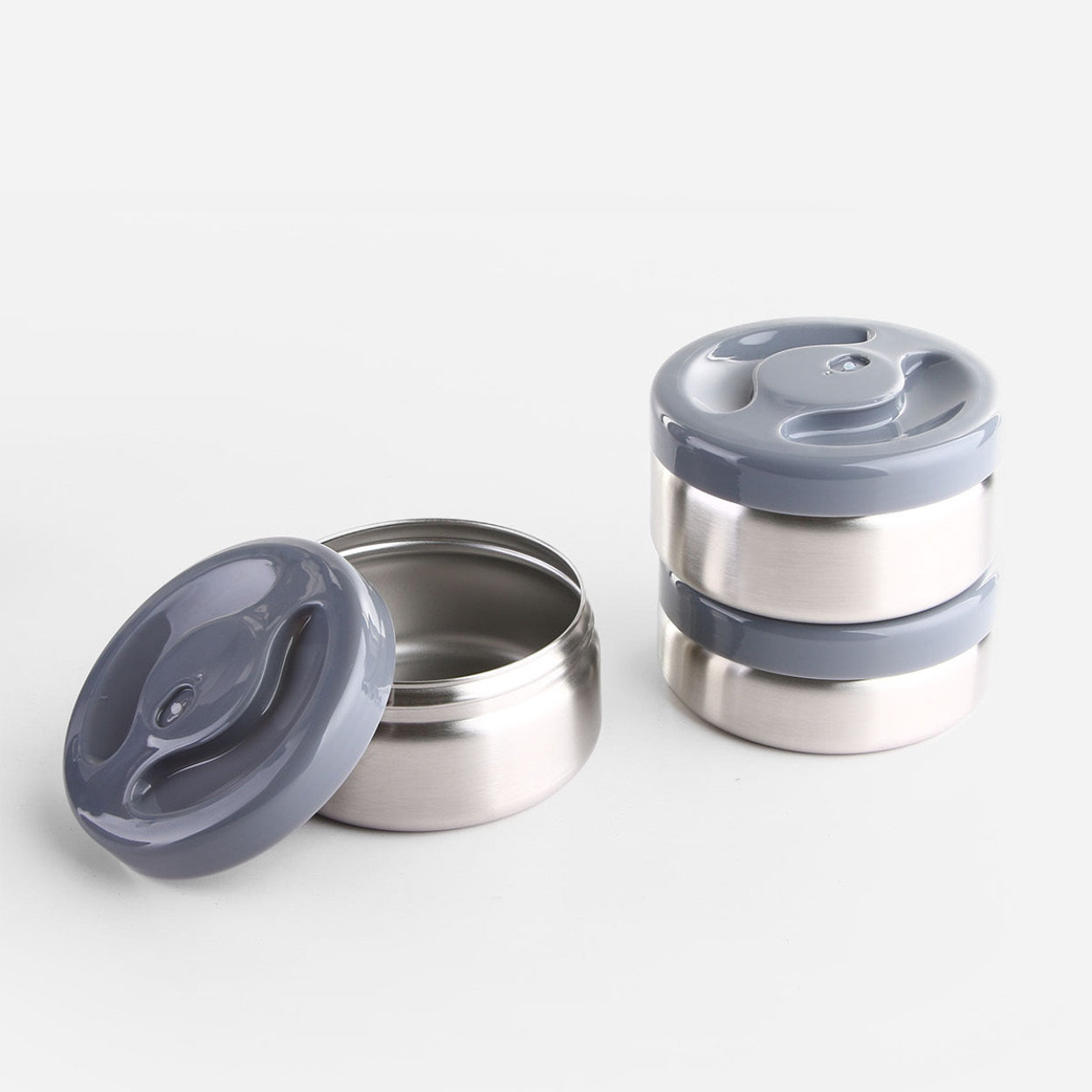 Thermos Lunch Set TIFILO1800CGY (Gray) - 1.8L