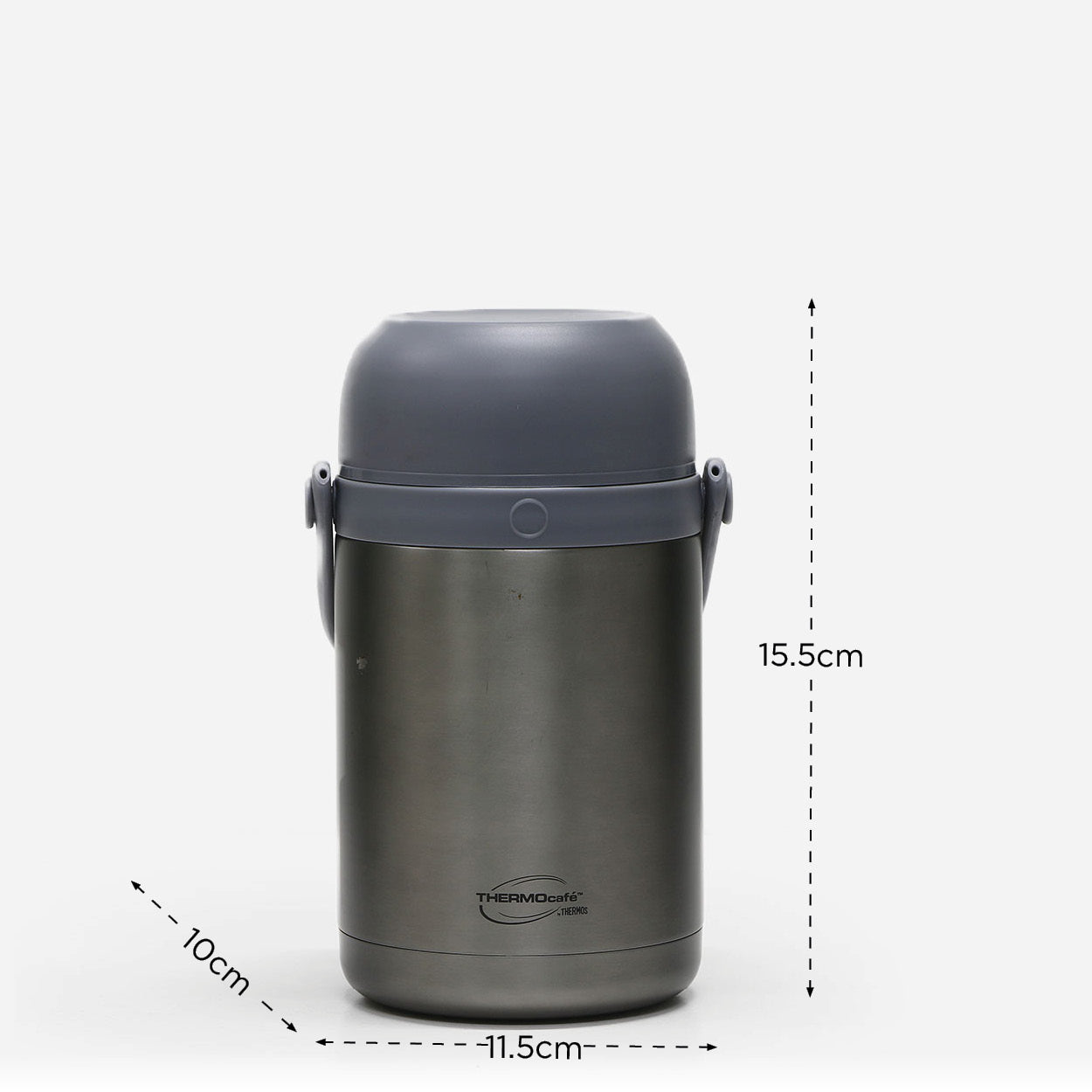 Thermos Lunch Set TIFILO1800CGY (Gray) - 1.8L