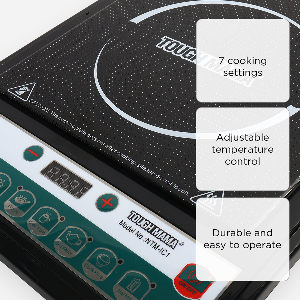 Tough Mama Ceramic Induction Cooker