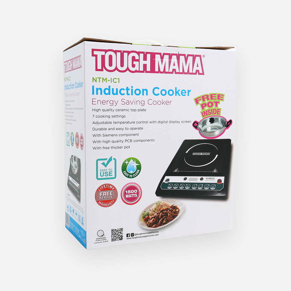 Tough Mama Ceramic Induction Cooker