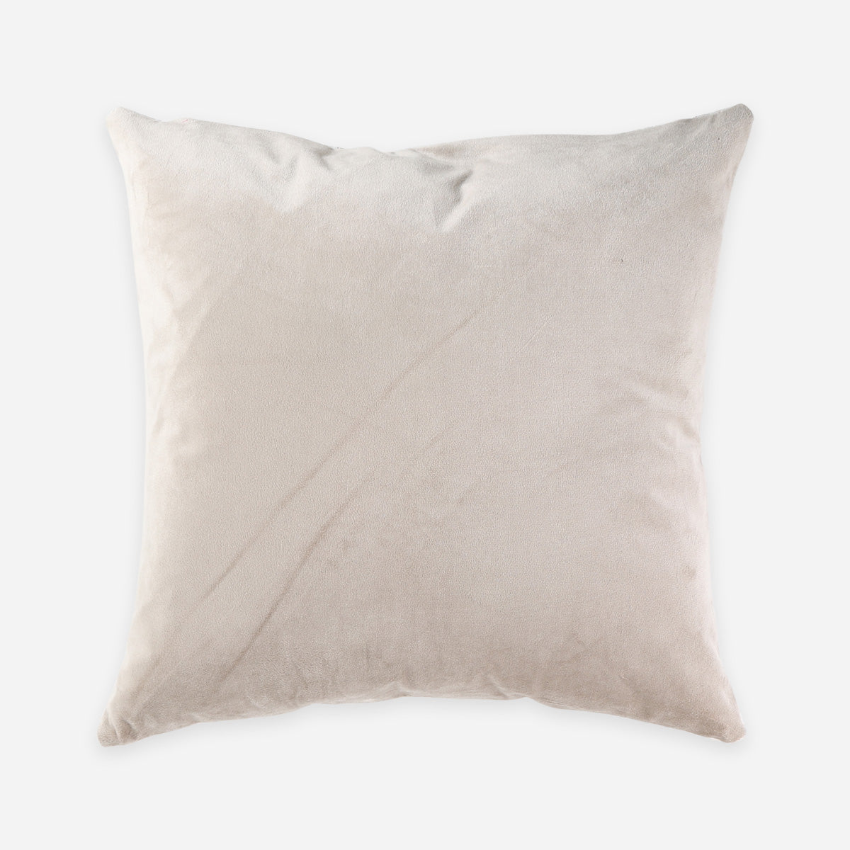 SM Home Throw Pillowcase Flower Paint (Beige) - 45x45cm