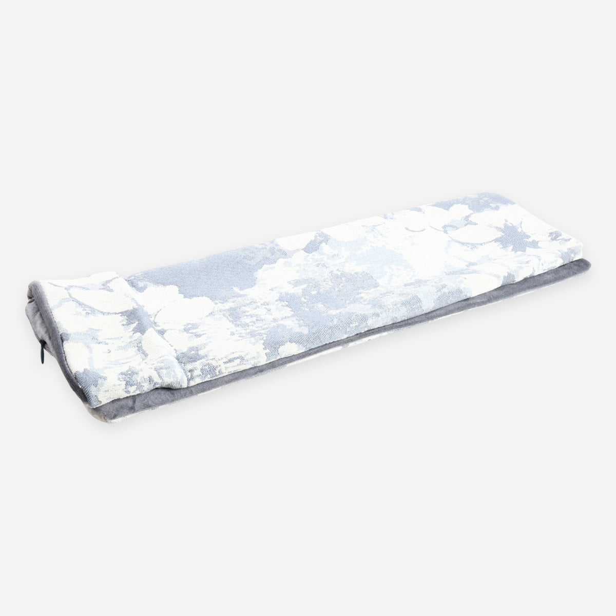 SM Home Throw Pillowcase Flower Paint (Blue) - 45x45cm