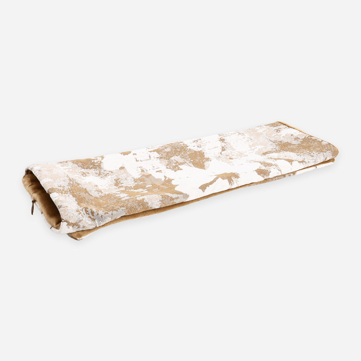 SM Home Throw Pillowcase Flower Paint (Brown) - 45x45cm