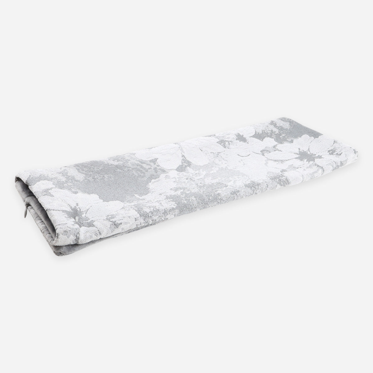SM Home Throw Pillowcase Flower Paint (Gray) - 45x45cm