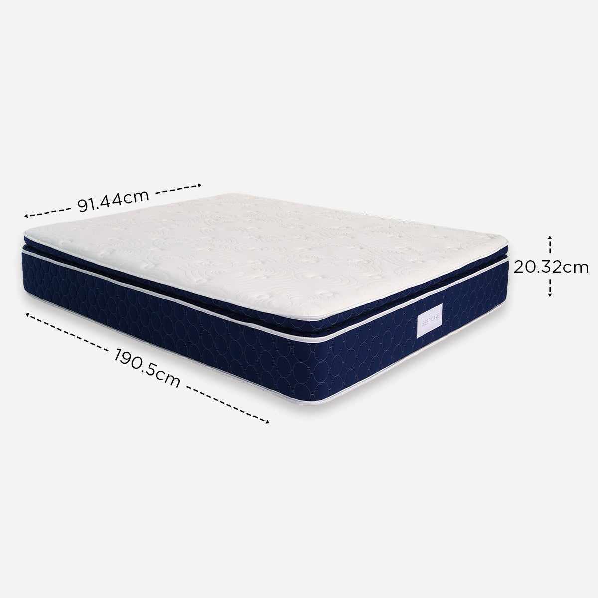 Uratex Sleepcare 2000 Mattress - 13 x 36 x 75in.