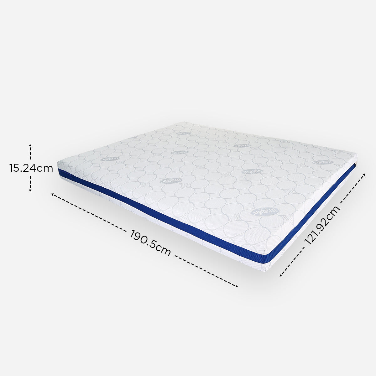 Uratex Airlite Breeze Mattress (Blue) - 48x75in.