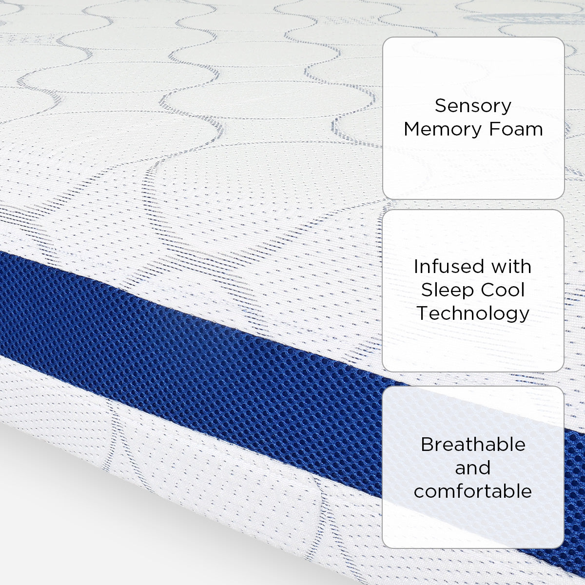 Uratex Airlite Breeze Mattress (Blue) - 54x75in.