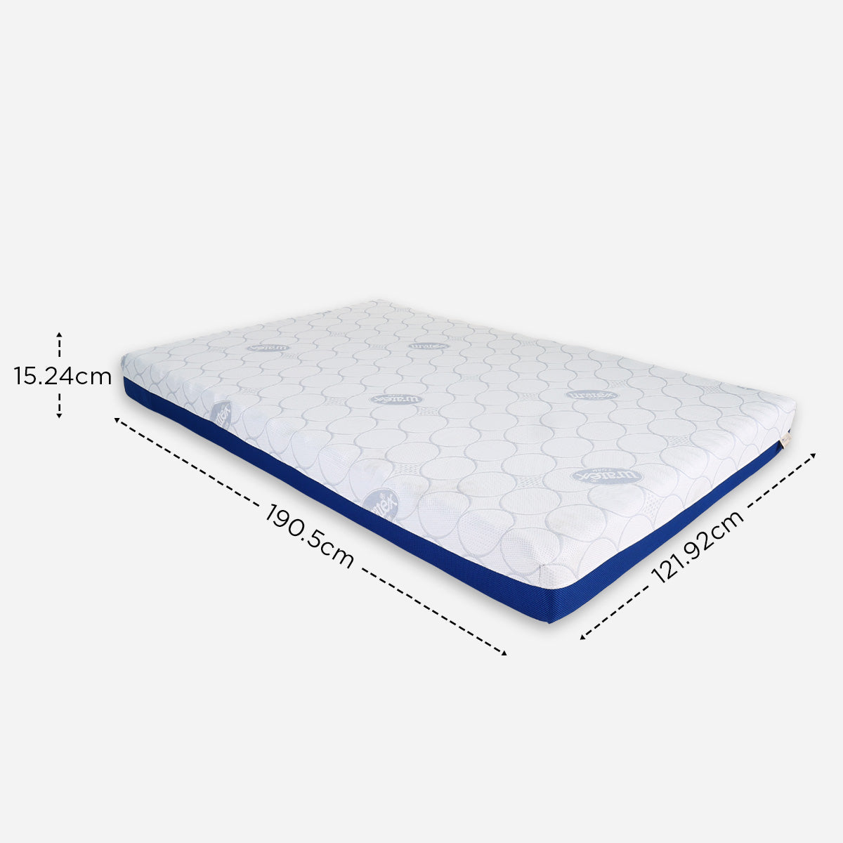Uratex Airlite Wind Mattress - 6 x 48 x 75in.