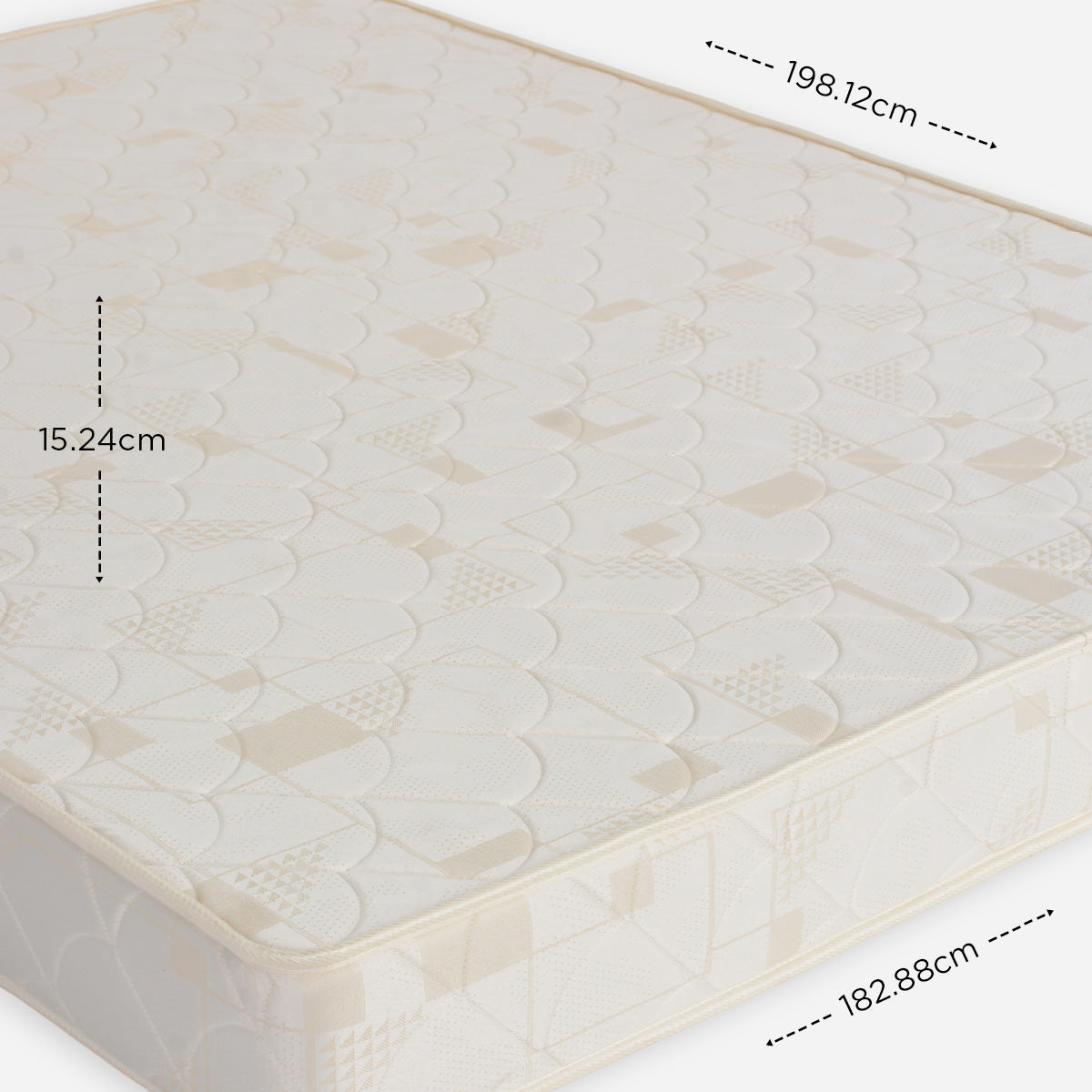 Uratex Radiant Quilted Mattress - 6x72x75in.
