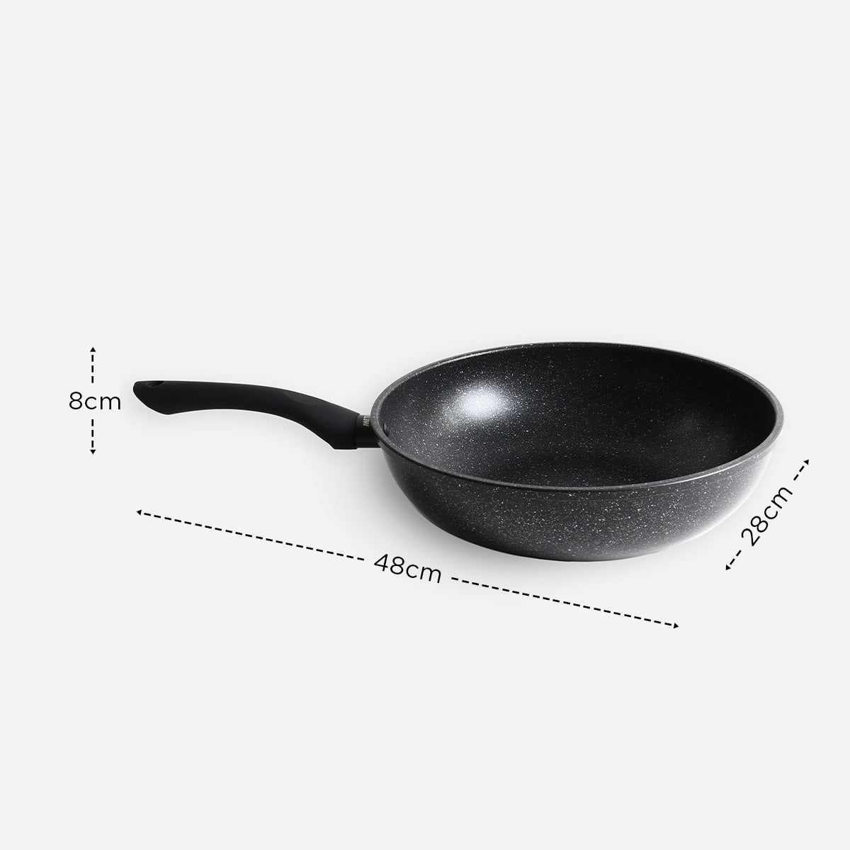 Metro Primera Wok (Black) - 28cm