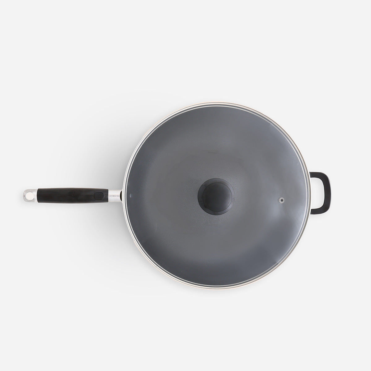 Metro Wok with Side Handle (Camou Green) - 32cm