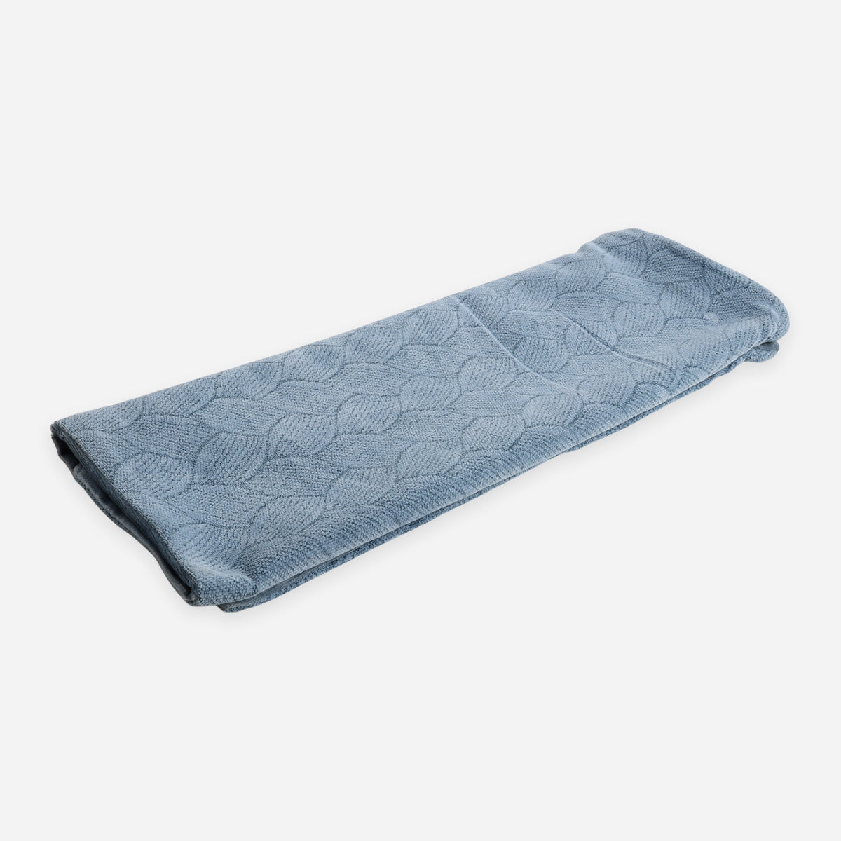 SM Home Throw Pillowcase Weave Embossed Pattern (Blue) - 45x45cm