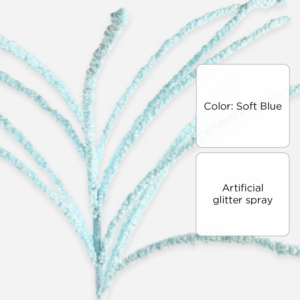 SM Home TG247018 Christmas Fillers - Soft Blue