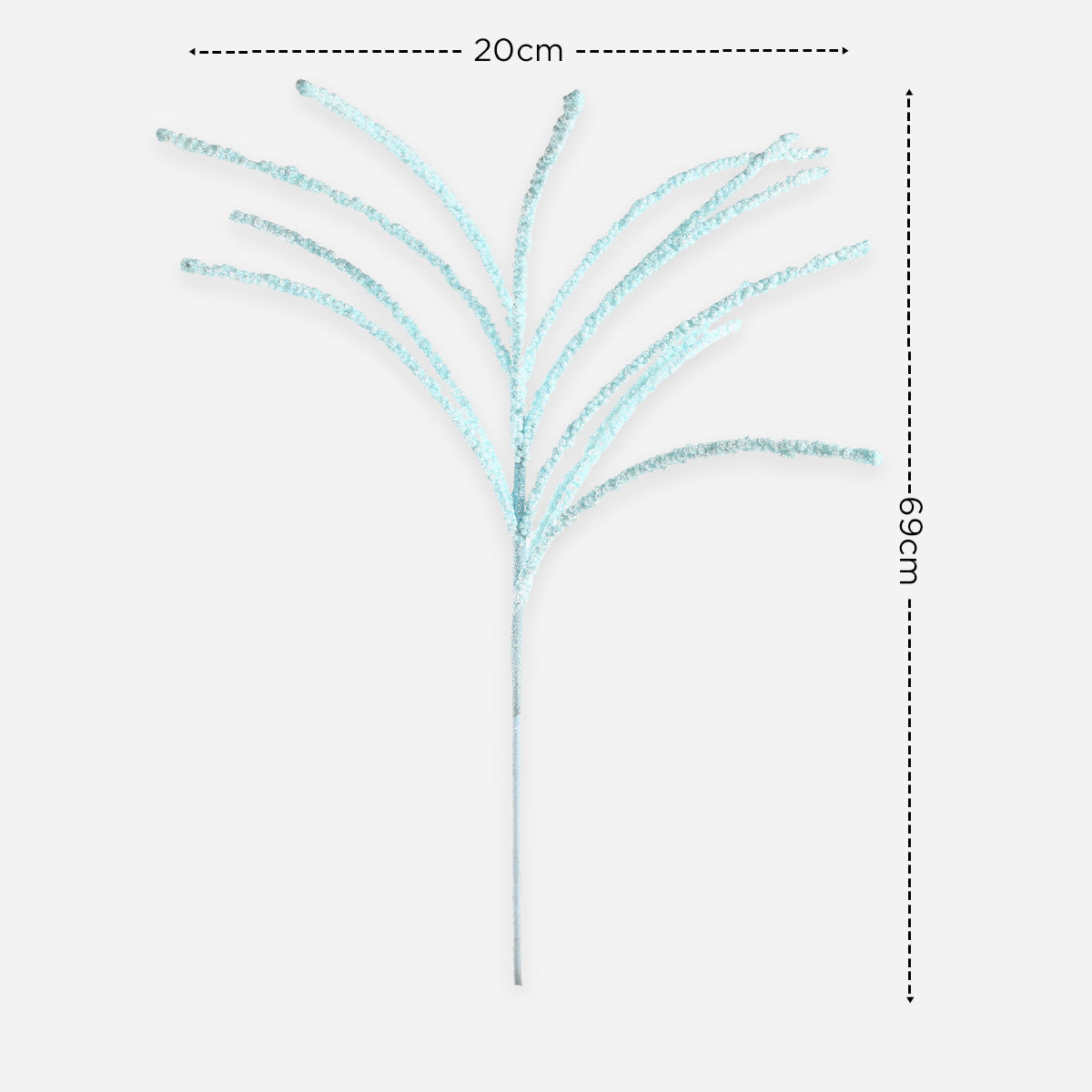 SM Home TG247018 Christmas Fillers - Soft Blue