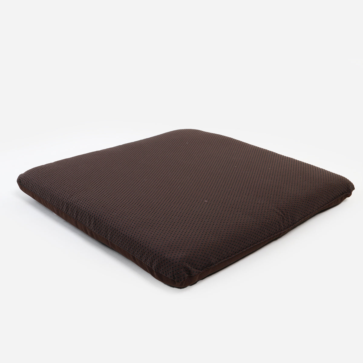 Hosh Chair Cushion with Dot Drop (Choco Brown) - 16 X 16in.