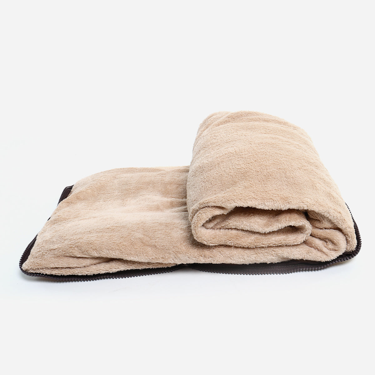 Hosh Travel Pillow Blanket (Khaki) - 50x60 in.