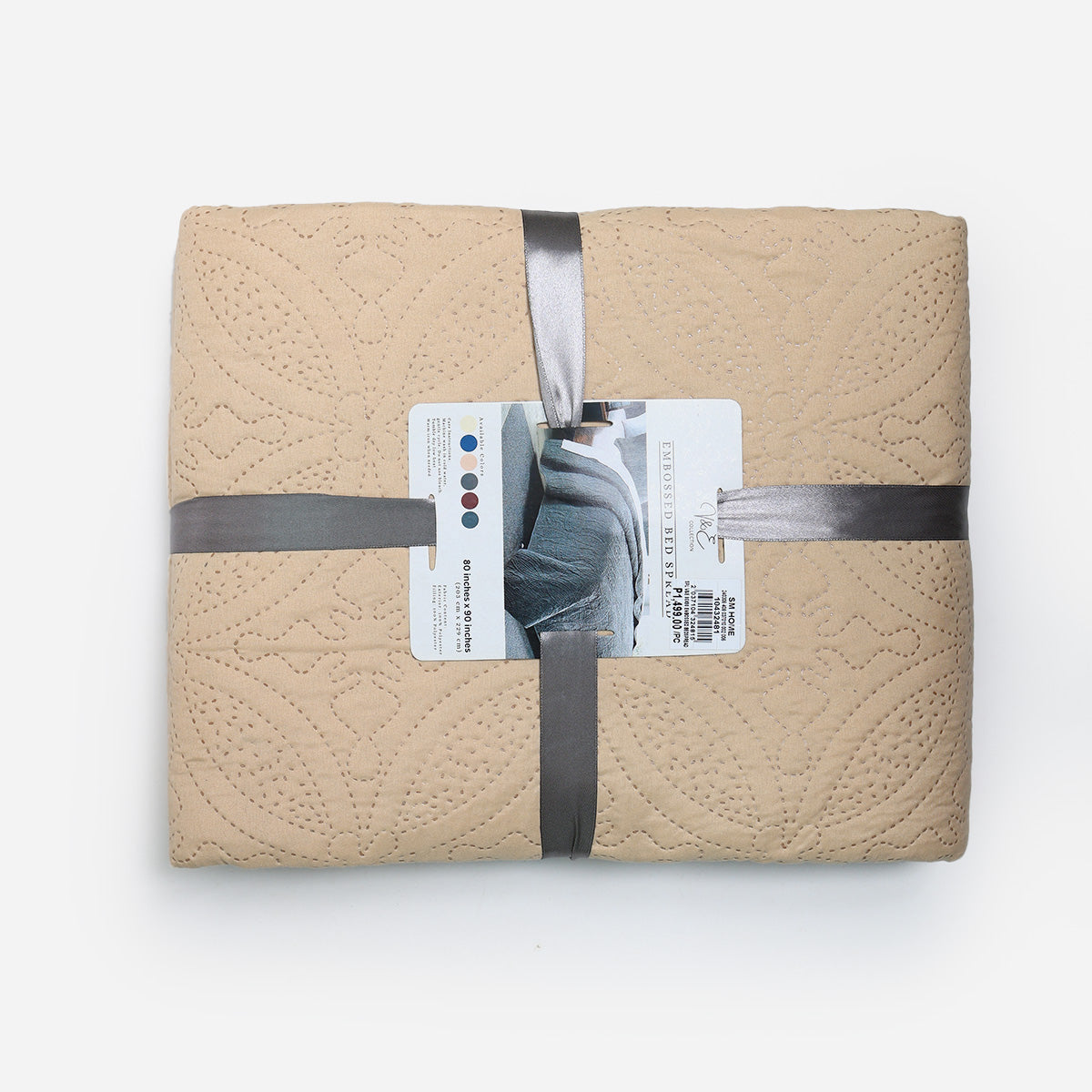 V&E Embossed Bedspread (Assorted) - 80x90in