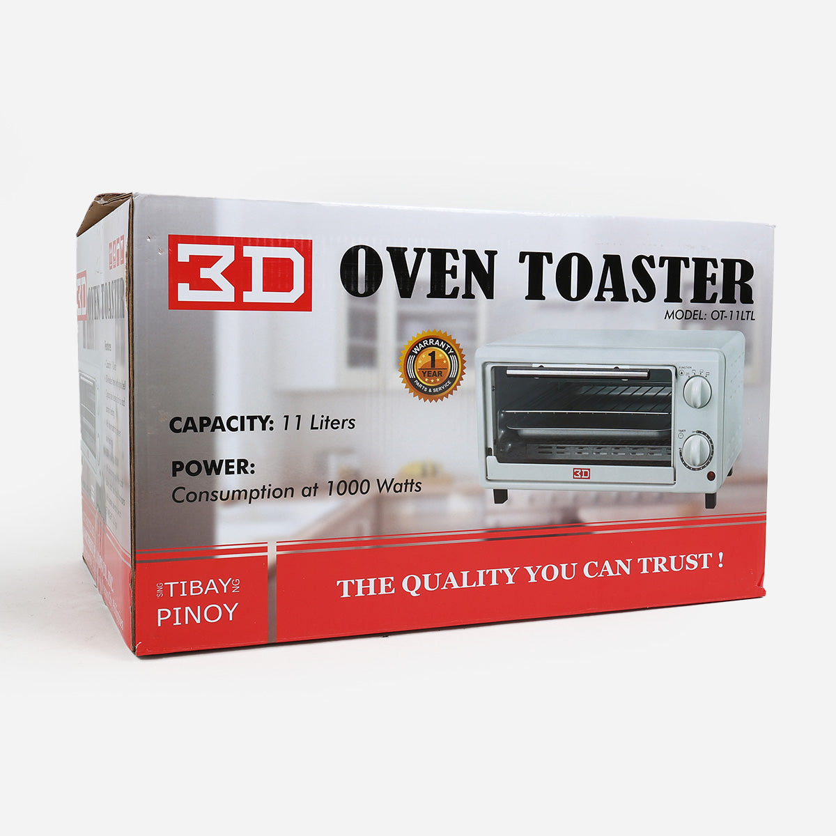 3D Oven Toaster OTV11A - White