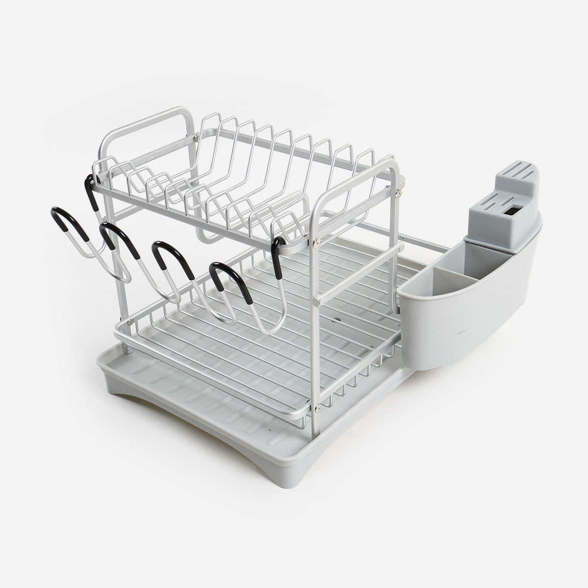 Masflex 2-Layer Aluminum Dish Rack – SM Home