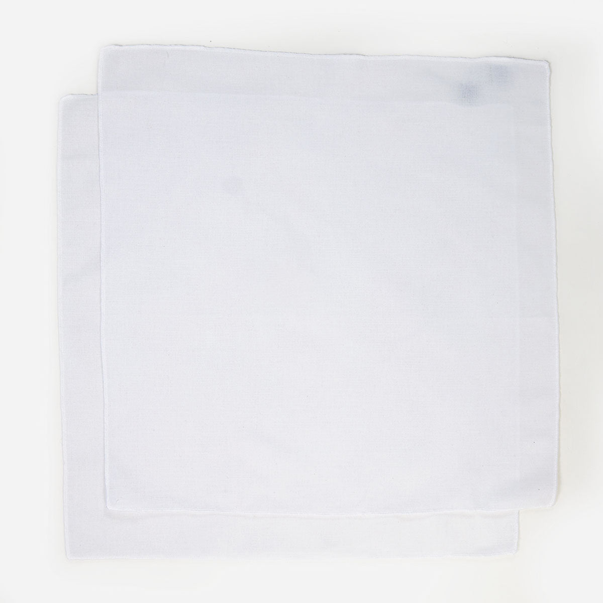 SM Home Set of 2 Fabric Table Napkin (White) - 20x20in