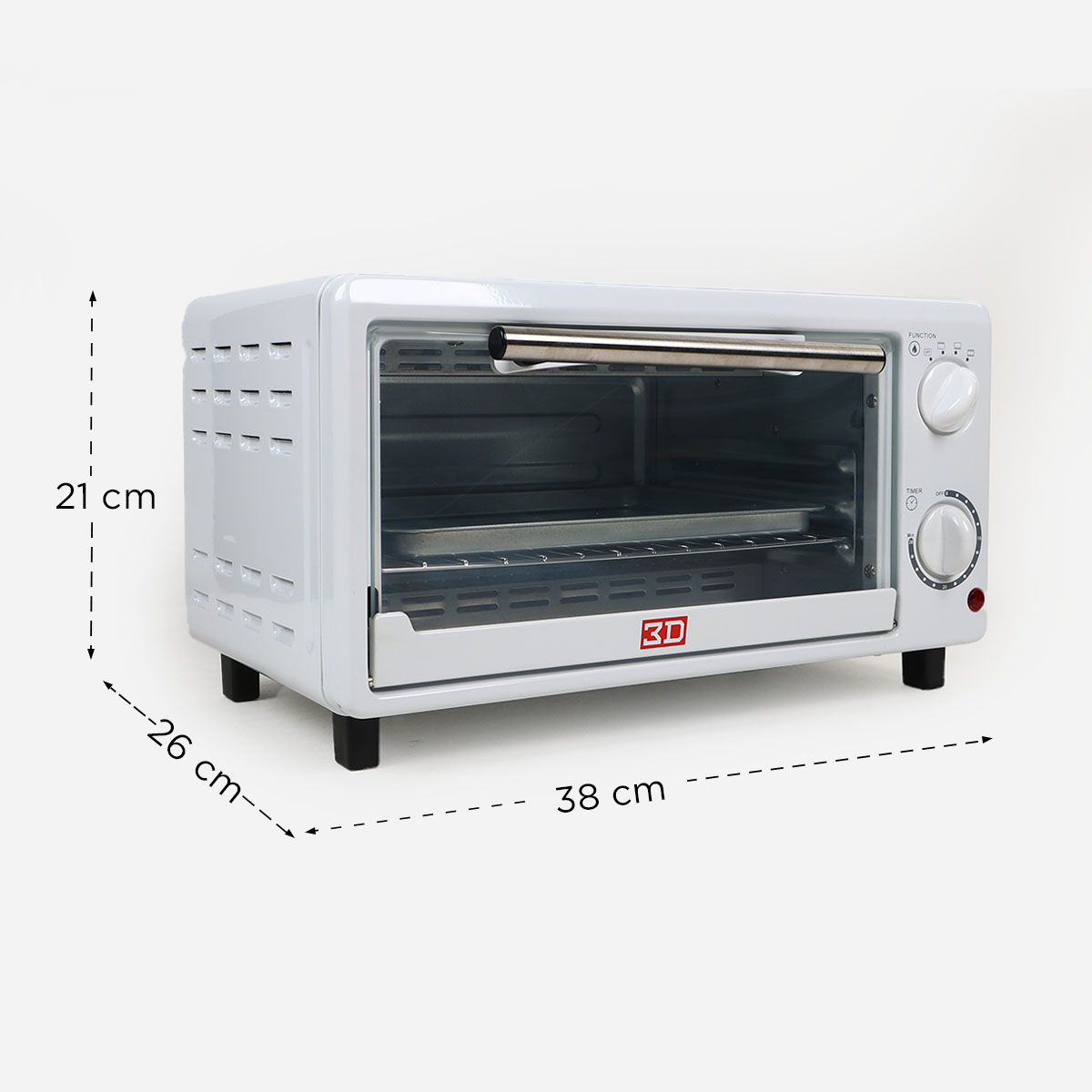3D Oven Toaster OTV11A - White
