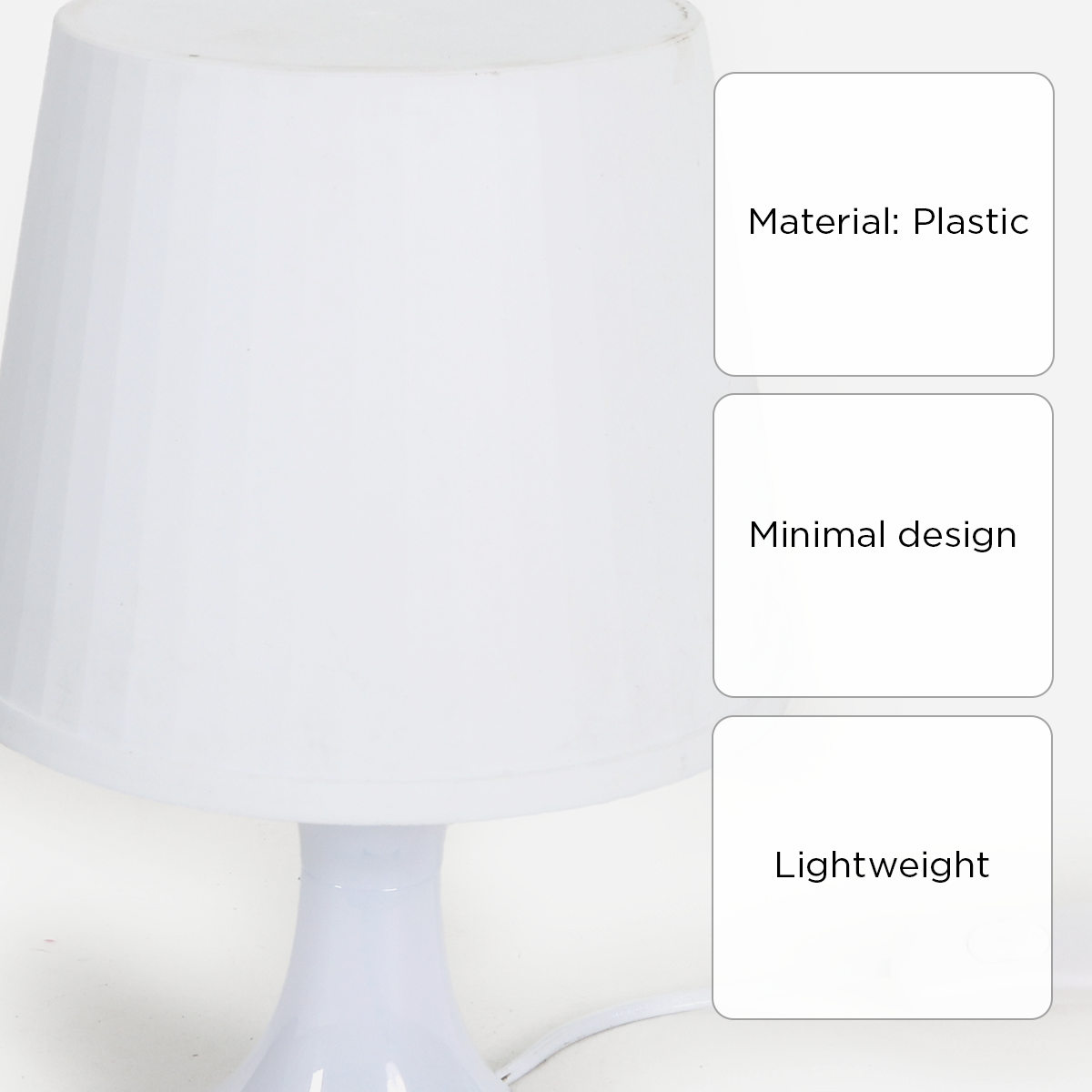 Yori Doku Table Lamp - White