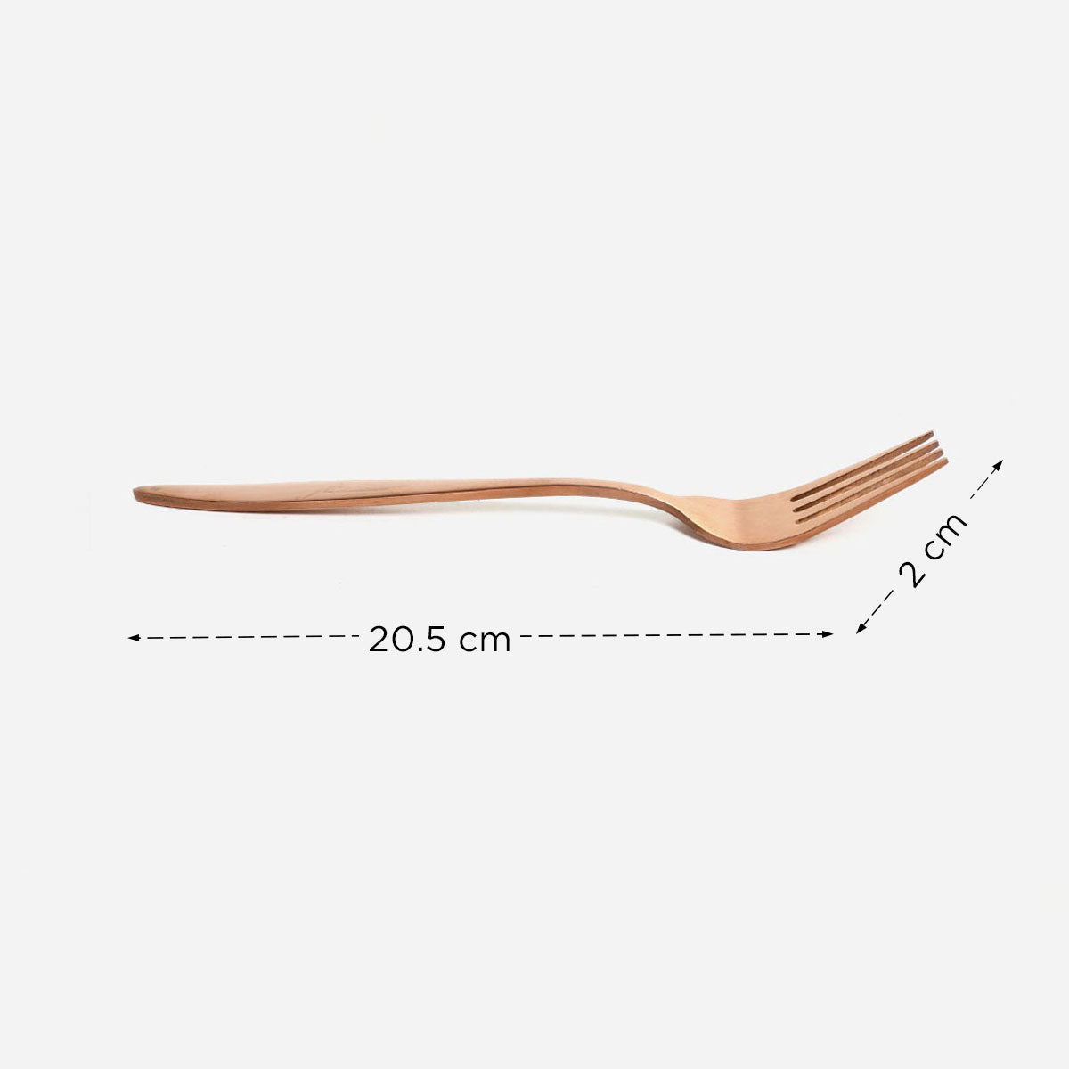 Masflex Dinner Fork - Rose Gold