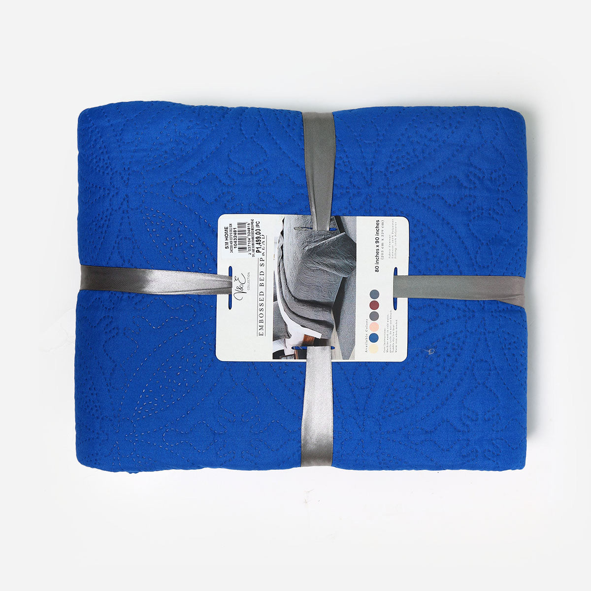 V&E Embossed Bedspread (Assorted) - 80x90in
