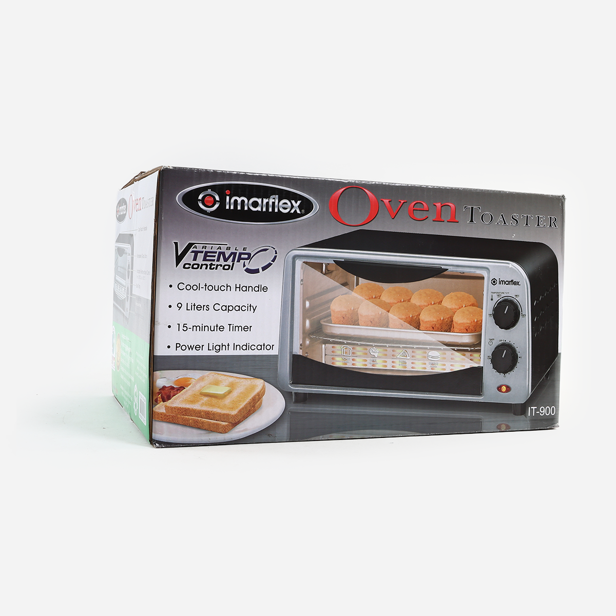 Imarflex Oven Toaster (Black) - 9L