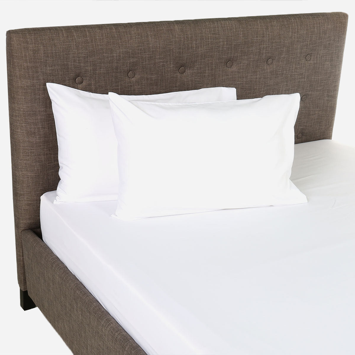 Royal Linens 3-Piece Alternative Silk Bedsheet Set (True White) - King